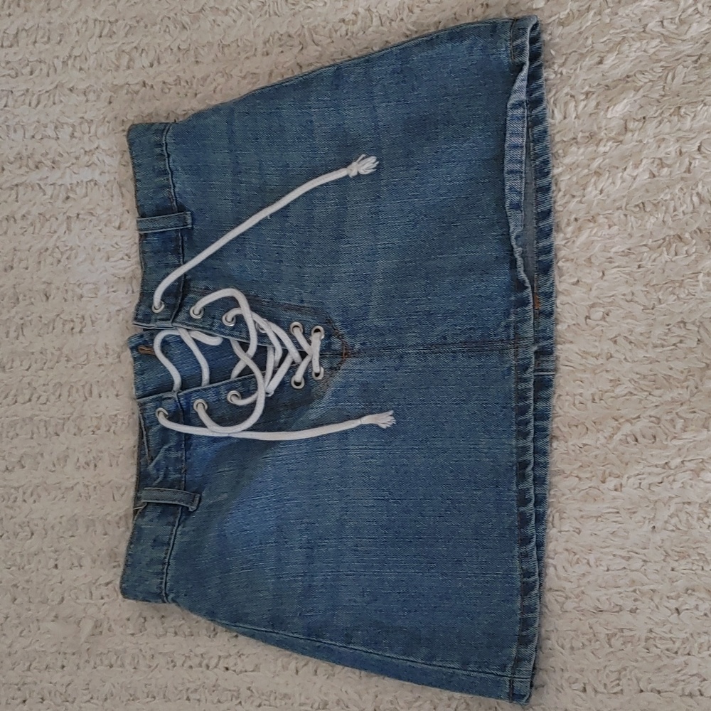 Forecer 21 denim mini skirt